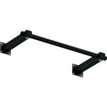 Prie sienos montuojamas skersinis SLIM-2, juodas iki 150kg