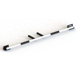 Tarp sienų montuojamas kampinis skersinis “ANG PLUS“, baltas, iki 150kg