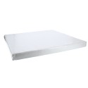Nesulankstomas gimnastikos čiužinys SANRO 100x100x8 cm pilkas