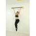 Prie sienos montuojamas skersinis SANRO RO-100, juodas/geltonas, iki 100 kg