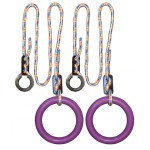 Gimnastikos žiedai, violetiniai