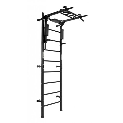 Sporto kompleksas (gimnastikos sienelė) SAN PRO 3 in 1 juodas, 229x68cm