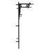 Sporto kompleksas (gimnastikos sienelė) SAN PRO 3 in 1 juodas, 229x68cm