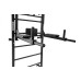 Sporto kompleksas (gimnastikos sienelė) SAN PRO 3 in 1 juodas, 229x68cm