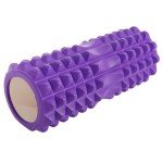 Masažinis jogos volas SANRO KP-233 PVC 14*33cm Violetinis