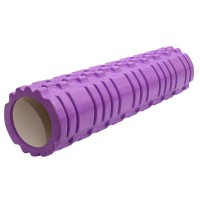 Masažinis jogos volas SANRO KP-260 14*60cm Violetinis..
