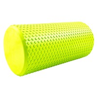 Masažinis jogos volas SANRO Foam roll 30*15cm Salotinis..
