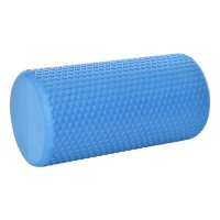 Masažinis jogos volas SANRO Foam roll 30*15cm Mėlynas..