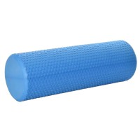 Masažinis jogos volas SANRO Foam roll 45*15cm Mėlynas..