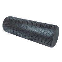 Masažinis jogos volas SANRO Foam roll 45*15cm Juodas..