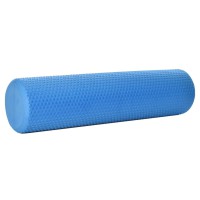 Masažinis jogos volas SANRO Foam roll 60*15cm Mėlynas..