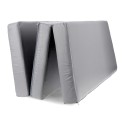 Sulankstomas gimnastikos čiužinys SANRO 150x100x10 cm Pilkas