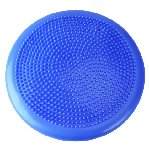 Pusiausvyros (balansinė-masažinė) pagalvėlė KP-066 su pompa d33cm Mėlyna