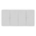 Sulankstomas gimnastikos čiužinys SANRO 200x100x10 cm pilkas ( 4 dalių)