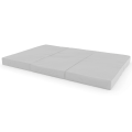 Sulankstomas gimnastikos čiužinys SANRO 150x100x10 cm pilkas ( 3 dalių)