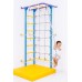 Sporto kompleksas (gimnastikos sienelė) SANRO S4 šviesiai violetinė-žydra, 219,6x70,2x119cm