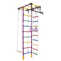 Sporto kompleksas (gimnastikos sienelė) ATLANTAS, violetinė-vaivorykštė,..
