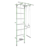 Sporto kompleksas (gimnastikos sienelė)  MAGIC pistacijų-pilka, 217x58cm..