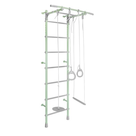 Sporto kompleksas (gimnastikos sienelė)  MAGIC pistacijų-pilka, 217x58cm