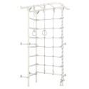 Sporto kompleksas (gimnastikos sienelė) SANRO S4 Pastel balta-pilka, 219,6x70,2x119cm