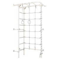 Sporto kompleksas (gimnastikos sienelė) SANRO S4 Pastel balta-pilka, 219..