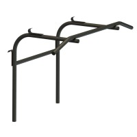 Ant sienelės pakabinamas skersinis + lygiagretės SANRO 2in1 Juodas, iki ..