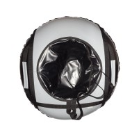 Slidinėjimo ratas SANRO SNOW TUBE 80cm, juodai-pilka..