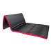 Sulankstomas gimnastikos čiužinys SANRO 200x100x4 cm juodai-raudonas