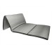 Sulankstomas gimnastikos čiužinys SANRO 200x100x4 cm pilkai-juodas