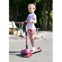 Vaikiškas elektrinis paspirtukas Beaster Kids BS02KSP, rožinis, vaikams ..