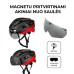 Šalmas Beaster BS824BL, L dydis,