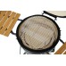 Kamado grilis su priedais Zyle 56 cm, Large ZY22BLSET, juodas