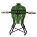 Kamado grilis su priedais Zyle 62 cm, X Large Diamond ZY24KSGRDISET, žalias