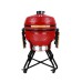 Kamado grilis su priedais Zyle XX Large, ZY26KSRDSET, 66 cm, raudonas
