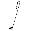 Žarsteklis anglims Zyle ZYKSASH, 46 cm ilgio, metalinis juodas