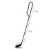 Žarsteklis anglims Zyle ZYKSASH, 46 cm ilgio, metalinis juodas