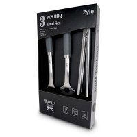 Grilio įrankių rinkinys Zyle BBQ Tool Set,  ZY100SET, rinkinyje 3 vnt. į..