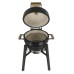 Kamado grilis su priedais Zyle 39,8 cm, Starter, ZY16KSBLSET, juodas