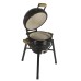 Kamado grilis su priedais Zyle 39,8 cm, Starter, ZY16KSBLSET, juodas