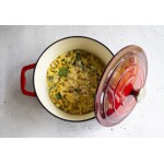 Apvalus emaliuotas ketaus puodas Zyle ZY026BKI, talpa 5,7 l, juodas