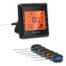Grilio termometras EASYBBQPro4, naudojamas su Bluetooth ir telefono programėle