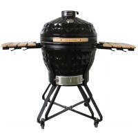 Kamado grilis su priedais Zyle 62 cm, X Large Diamond, ZY24KSBLDISET, ju..