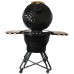 Kamado grilis su priedais Zyle 62 cm, X Large Diamond, ZY24KSBLDISET, juodas