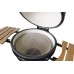 Kamado grilis su priedais Zyle 62 cm, X Large Diamond, ZY24KSBLDISET, juodas