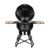 Kamado grilis su priedais Zyle 66 cm, XX Large ZY26KSBLSET, juodas
