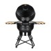 Kamado grilis su priedais Zyle 66 cm, XX Large ZY26KSBLSET, juodas