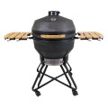 Kamado grilis su priedais Zyle 66 cm, XX Large, ZY26KSMGSET, matinis pilkas