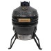 Kamado grilis Zyle 32,5 cm, Mini ZY13KSGYBBQ2, pilkas