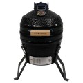 Kamado grilis Zyle 33 cm, Mini ZY13KSBLBBQ2, juodas