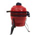 Kamado grilis Zyle 33 cm, Mini ZY13KSRDBBQ2, raudonas